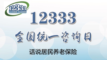 12333全國統一咨詢日 詳解淄博市居民養老保險，社會經濟咨詢服務在身邊
